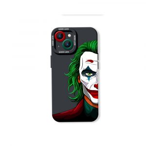 Colorful Clown Mask Art Silicone Case for Apple iPhone Series
