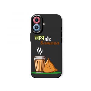 Chai Samosa Delight Silicone Case for Apple iPhone Series