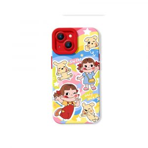 Colorful Cartoon Joy Silicone Case for Apple iPhone Series