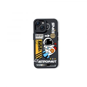 Cosmic Adventure Silicone Case for Apple iPhone Series