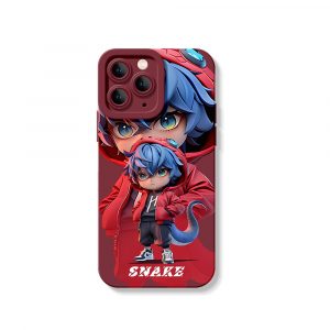 Snake Vibe Silicone Case for Apple iPhone Series