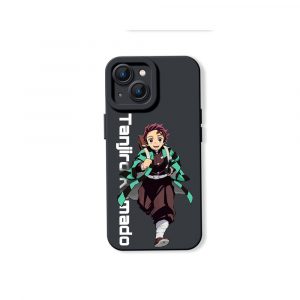 Energetic Anime Warrior Design Silicone Case for Apple iPhone Series