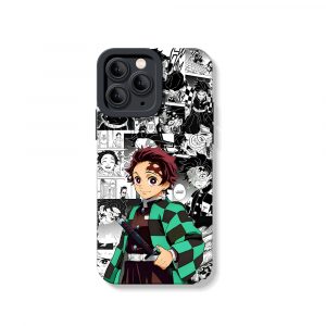 Anime Warrior Manga Collage Silicone Case for Apple iPhone Series