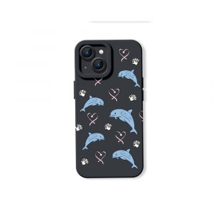 Dolphin Dreams Silicone Case for Apple iPhone Series