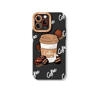 Coffee Lover Delight Silicone Case for Apple iPhone Series