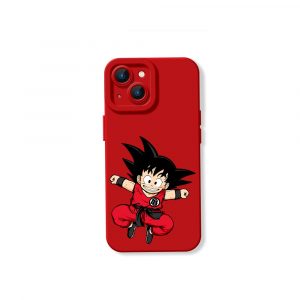 Energetic Saiyan Kid Silicone Case for Apple iPhone Series