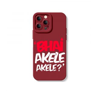 Bold Humor Graphic Silicone Case for Apple iPhone Series