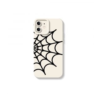 Webbed Elegance Silicone Case for Apple iPhone Series
