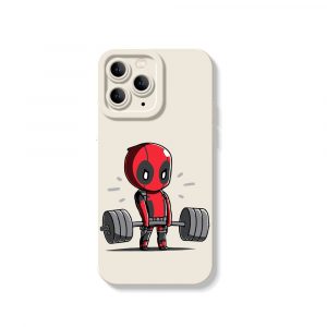 Chibi Weightlifting Hero Silicone Case for Apple iPhone Series