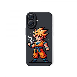 Anime Warrior Power-Up Silicone Case for Apple iPhone Series