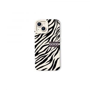Zebra Vibe Silicone Case for Apple iPhone Series