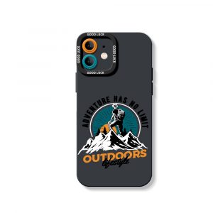 Adventure Unlimited Outdoors Lifestyle Silicone Case for Apple iPhone Series