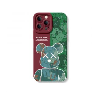 Robo Bear Silicone Case for Apple iPhone Series