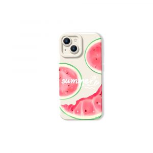 Watermelon Summer Silicone Case for Apple iPhone Series
