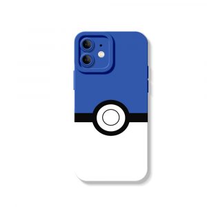 Catch Poke Design Silicone Case for Apple iPhone Series