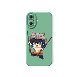 Anime Warrior Chibi Silicone Case for Apple iPhone Series