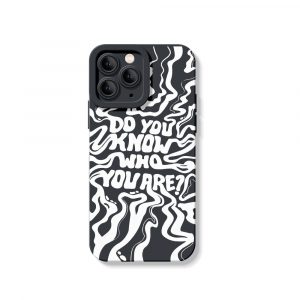 Abstract Identity Vibes Silicone Case for Apple iPhone Series