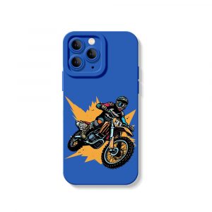 Motocross Adventure Silicone Case for Apple iPhone Series