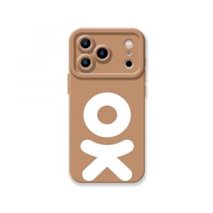 Playful Monochrome OK Silicone Case for Apple iPhone Series