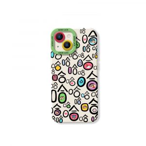 Colorful Faces Silicone Case for Apple iPhone Series