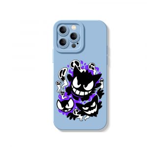 Spooky Shadows Art Silicone Case for Apple iPhone Series