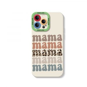 Bold Pattern Silicone Case for Apple iPhone Series