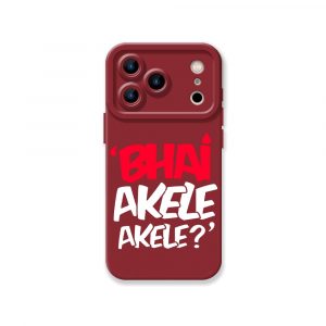 Bold Humor Graphic Silicone Case for Apple iPhone Series