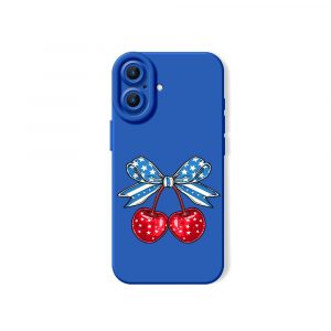 Pop Star Cherry Silicone Case for Apple iPhone Series