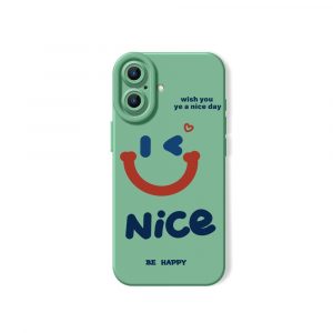 Nice Day Design Silicone Case for Apple iPhone Series