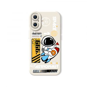 Cosmic Adventure Silicone Case for Apple iPhone Series