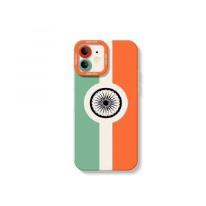 Vibrant Tricolor Silicone Case for Apple iPhone Series