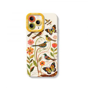 Charming Wildlife Design Silicone Case for Apple iPhone Series