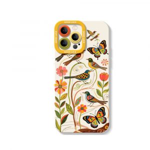 Charming Wildlife Design Silicone Case for Apple iPhone Series