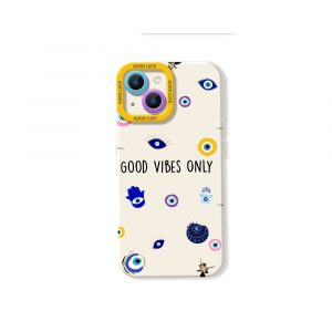 Good Vibes Only Protection Stylish Silicone Case for Apple iPhone Series