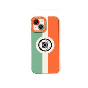 Vibrant Tricolor Silicone Case for Apple iPhone Series