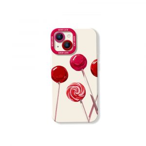 Lollipop Delight Vibrant Silicone Case for Apple iPhone Series
