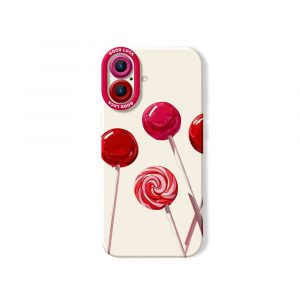 Lollipop Delight Vibrant Silicone Case for Apple iPhone Series