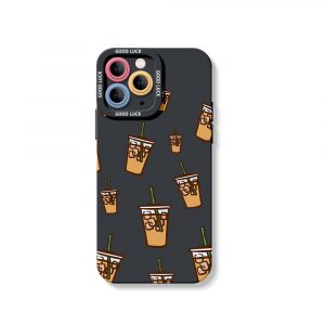 Daily Latte Delight Silicone Case for Apple iPhone Series