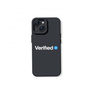 Verified Badge Style Silicone Case for Apple iPhone Series