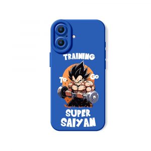 Super Saiyan Workout Warrior Silicone Case for Apple iPhone Series