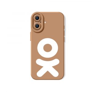 Playful Monochrome OK Silicone Case for Apple iPhone Series