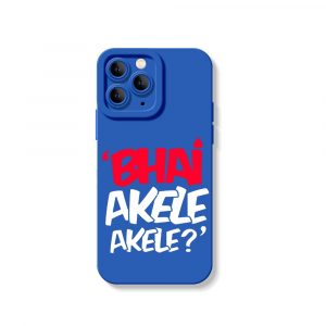 Bold Humor Graphic Silicone Case for Apple iPhone Series