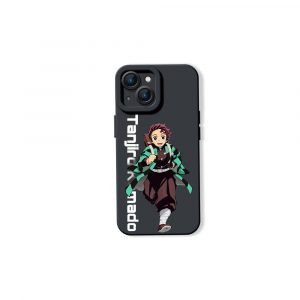 Energetic Anime Warrior Design Silicone Case for Apple iPhone Series