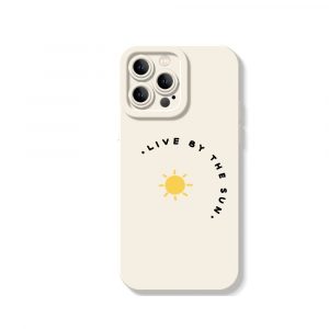 Live by the Sun Graphic Silicone Case for Apple iPhone Series