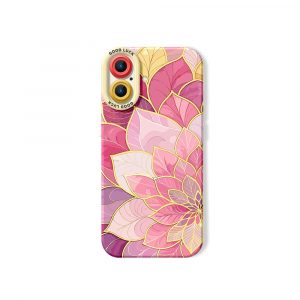 Radiant Petals Bliss Silicone Case for Apple iPhone Series - iPhone 17, White