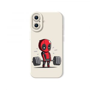 Chibi Weightlifting Hero Silicone Case for Apple iPhone Series