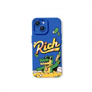 Rich Croco Silicone Case for Apple iPhone Series