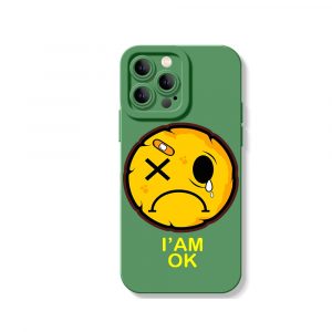 Ironic Smiley Silicone Case for Apple iPhone Series