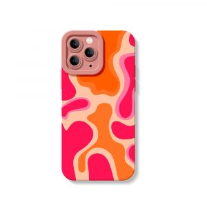 Lava Waves Silicone Case for Apple iPhone Series