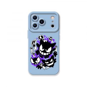 Spooky Shadows Art Silicone Case for Apple iPhone Series